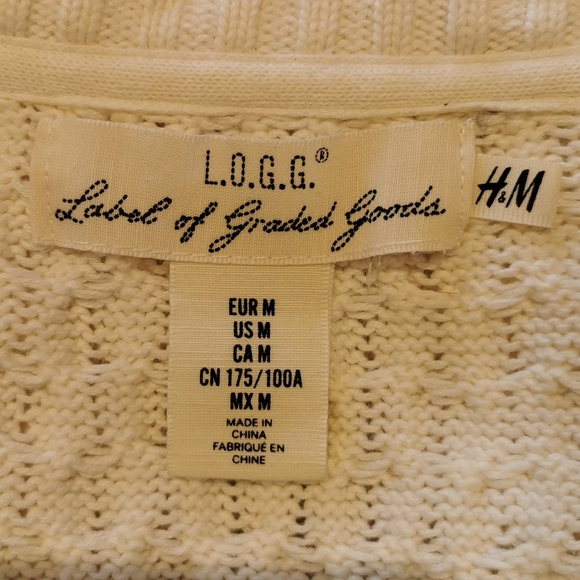 White knitted sweater - Picture 3 of 5